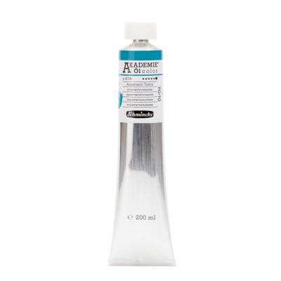 Schmincke Akademie Oil Paint 200 ml Series 1 414 Aquamarine Turquoise