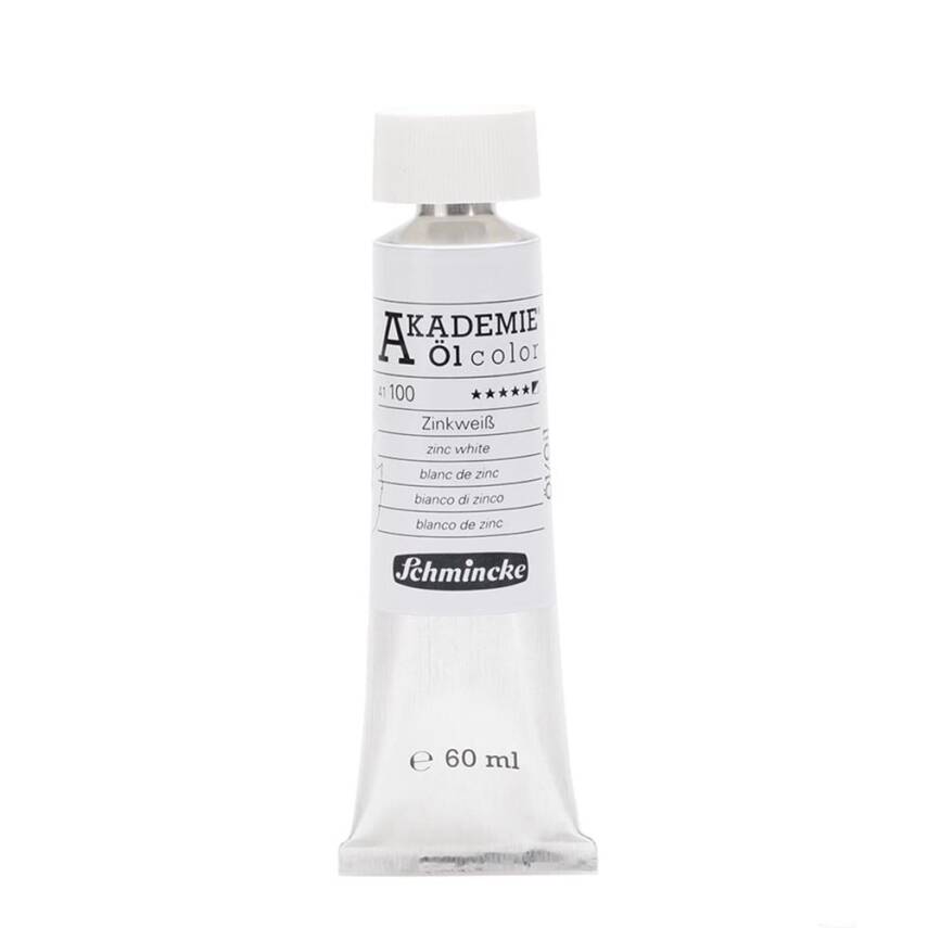 Schmincke Akademie Oil Paint 60 ml Series 1 100 Zinc White - 1