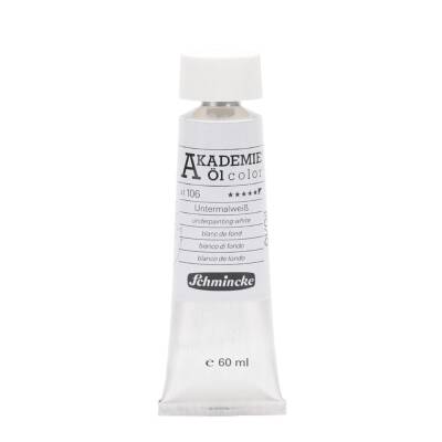 Schmincke Akademie Oil Paint 60 ml Series 1 106 Underpainting White