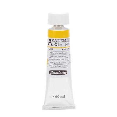 Schmincke Akademie Oil Paint 60 ml Series 1 220 Cadmium Yellow Hue