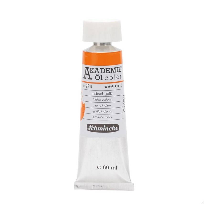 Schmincke Akademie Oil Paint 60 ml Series 1 224 Indian Yellow - 1