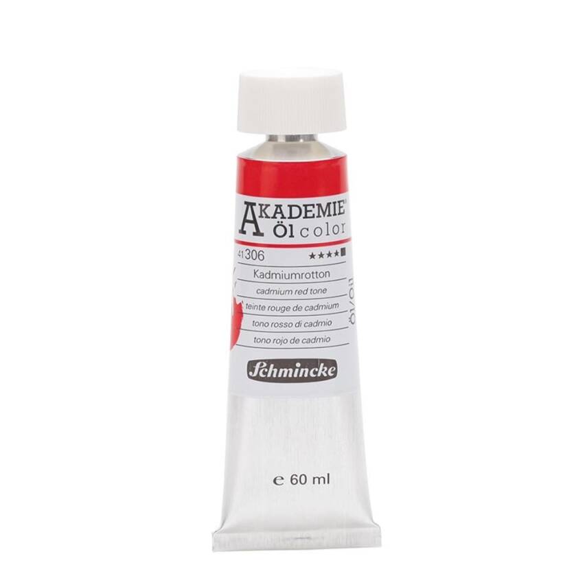 Schmincke Akademie Oil Paint 60 ml Series 1 306 Cadmium Red Hue - 1