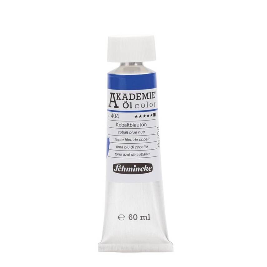 Schmincke Akademie Oil Paint 60 ml Series 1 404 Cobalt Blue Hue - 1