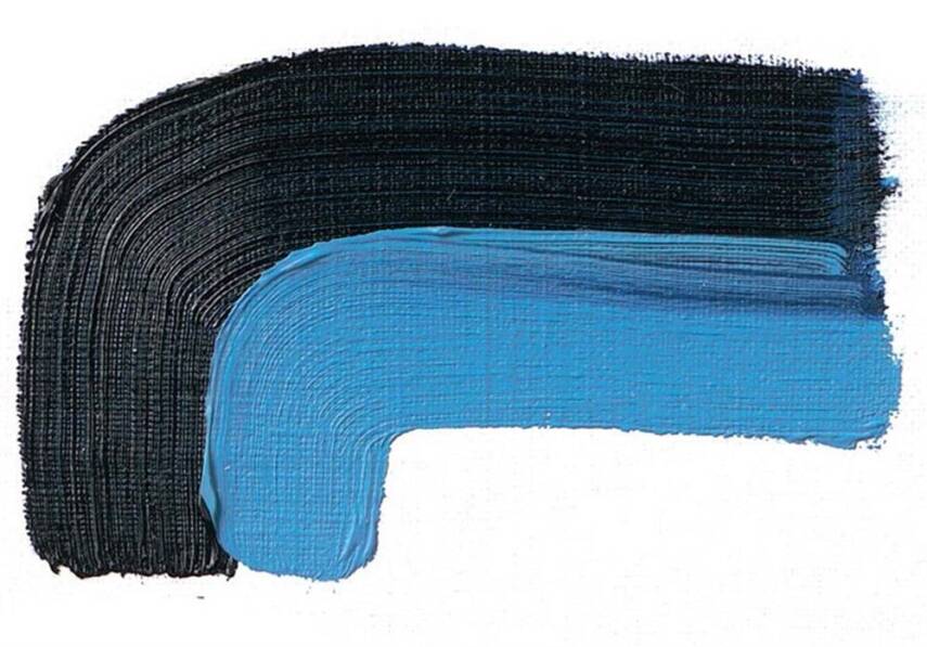 Schmincke Akademie Oil Paint 60 ml Series 1 412 Prussian Blue - 2