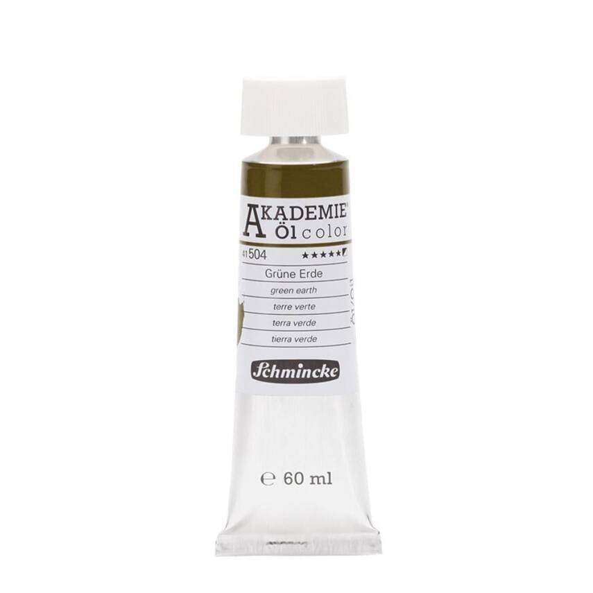 Schmincke Akademie Oil Paint 60 ml Series 1 504 Green Earth - 1