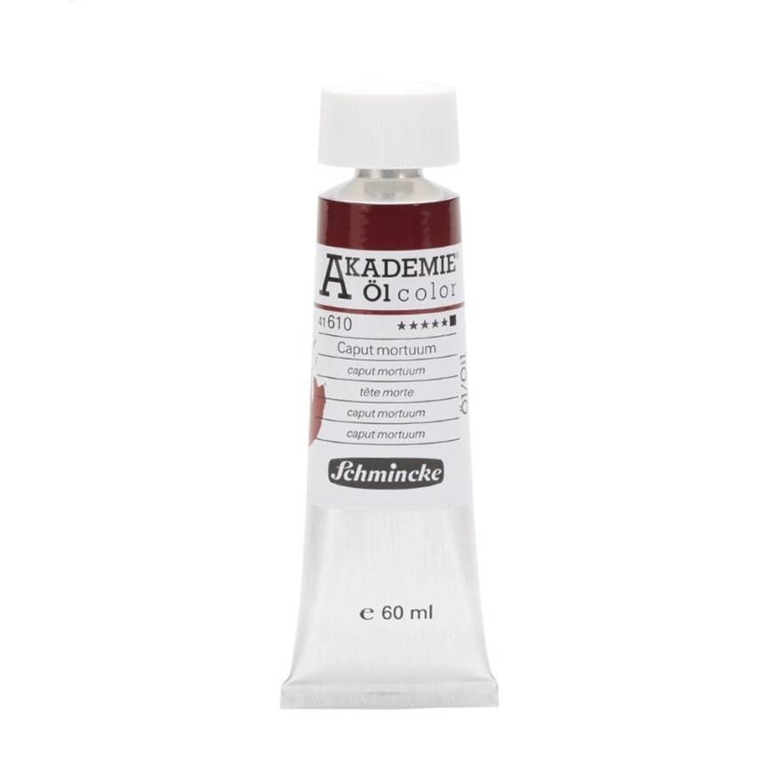 Schmincke Akademie Oil Paint 60 ml Series 1 610 Caput Mortuum - 1