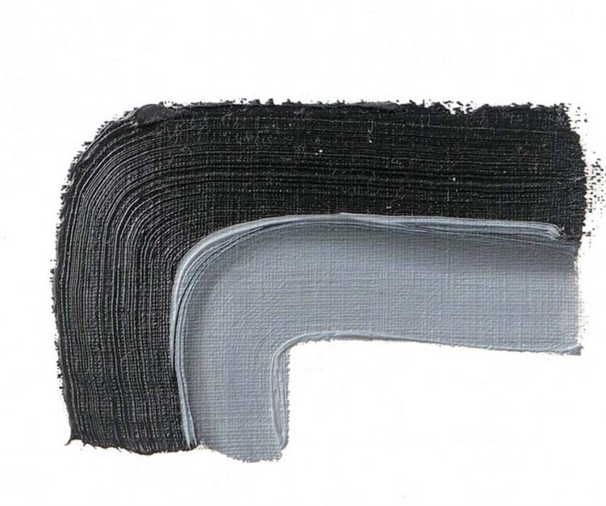 Schmincke Akademie Oil Paint 60 ml Series 1 702 Anthracite - 2