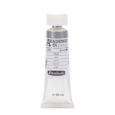 Schmincke Akademie Oil Paint 60 ml Series 2 800 Silver