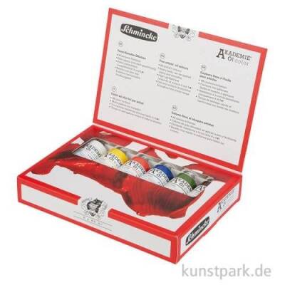 Schmincke Akademie Oil Paint Set 6x60 ml