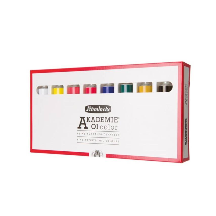 Schmincke Akademie Oil Paint Set 8x20 ml - 1