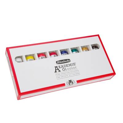 Schmincke Akademie Oil Paint Set 8x60 ml