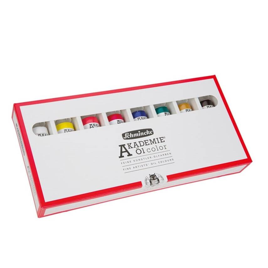 Schmincke Akademie Oil Paint Set 8x60 ml - 1
