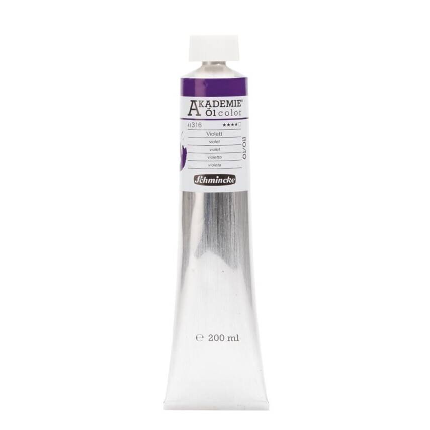 Schmincke Akademie Öl Color Yağlı Boya 200 ml 316 Violet Seri 1  - 1