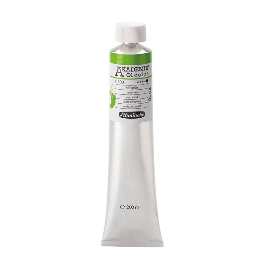 Schmincke Akademie Öl Color Yağlı Boya 200 ml 500 May Green Seri 1  - 1