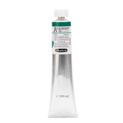 Schmincke Akademie Öl Color Yağlı Boya 200 ml 502 Chromium Oxide Green Brilliant Seri 1 