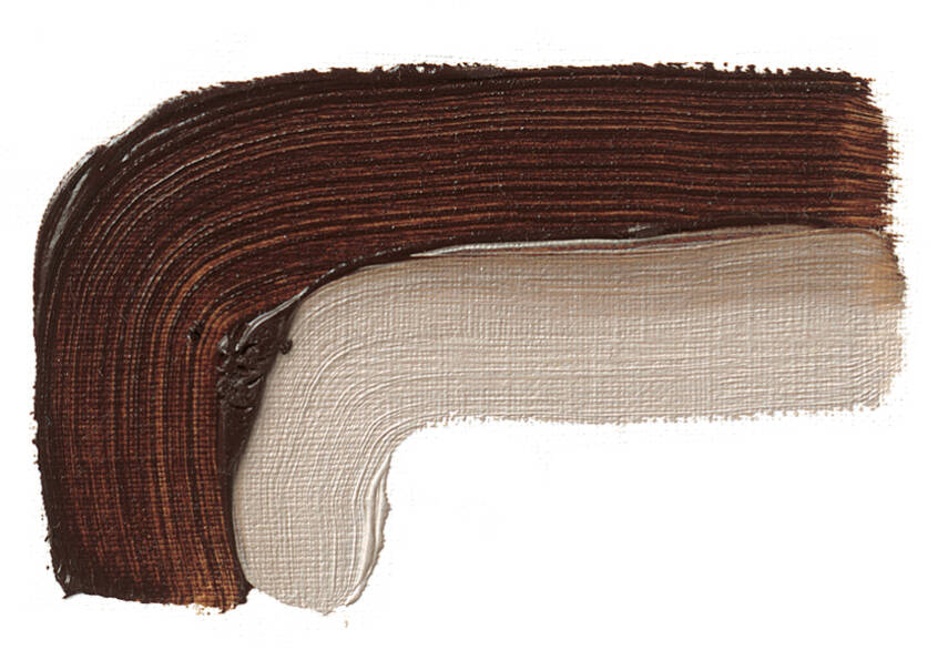 Schmincke Akademie Öl Color Yağlı Boya 200 ml 612 Burnt Umber Seri 1  - 2