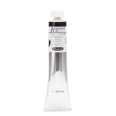 Schmincke Akademie Öl Color Yağlı Boya 200 ml 704 Lamp Black Seri 1 