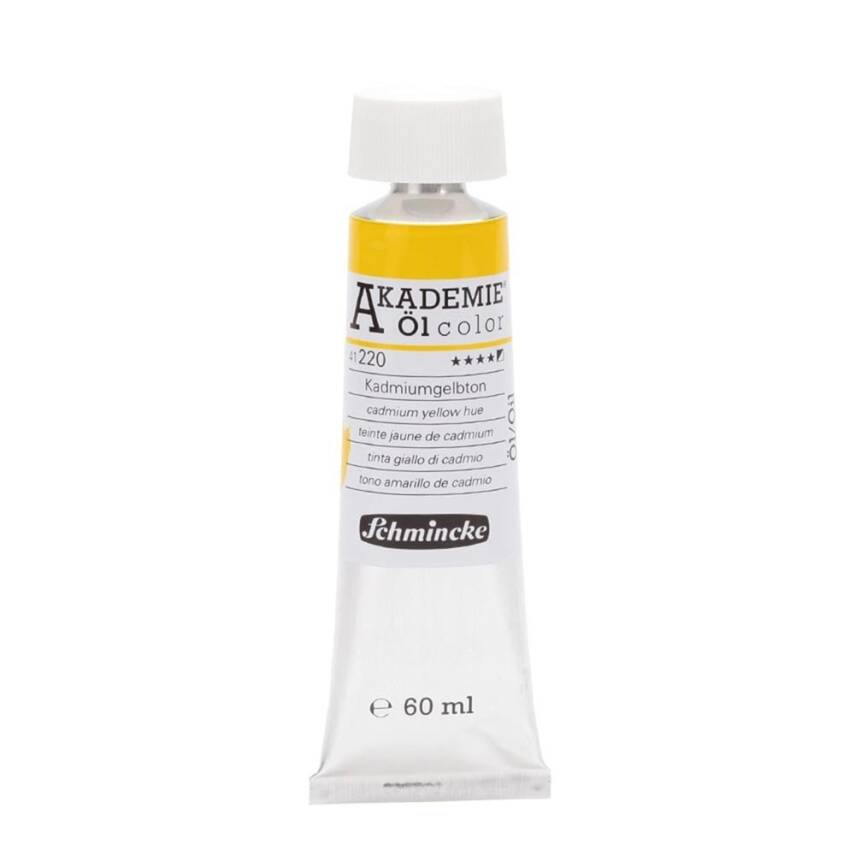 Schmincke Akademie Öl Color Yağlı Boya 60 ml 220 Cadmium Yellow Hue Seri 1 - 1