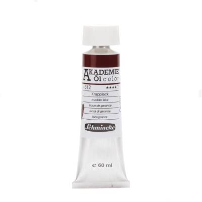 Schmincke Akademie Öl Color Yağlı Boya 60 ml 312 Madder Lake Seri 1 - 1