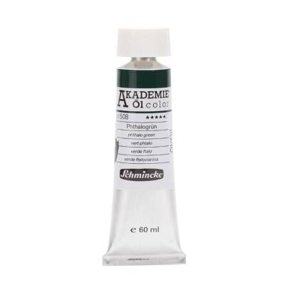Schmincke Akademie Öl Color Yağlı Boya 60 ml 508 Phthalo Green Seri 1 - 1