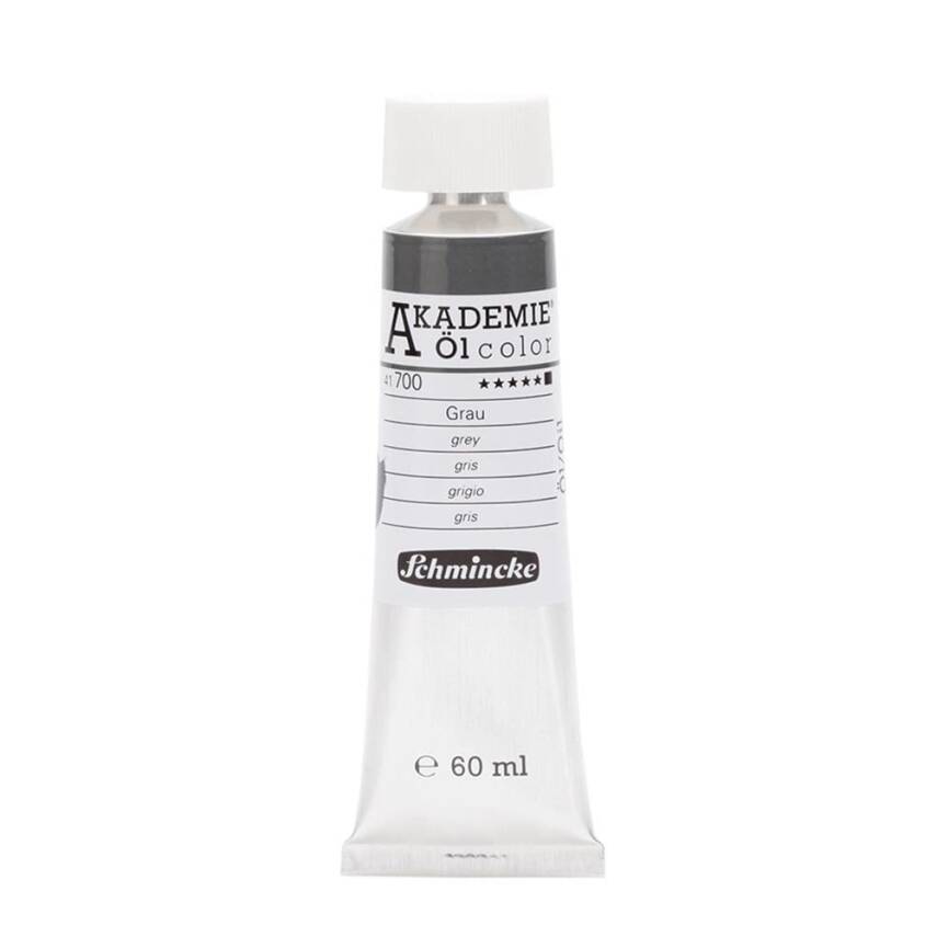 Schmincke Akademie Öl Color Yağlı Boya 60 ml 700 Grey Seri 1 - 1