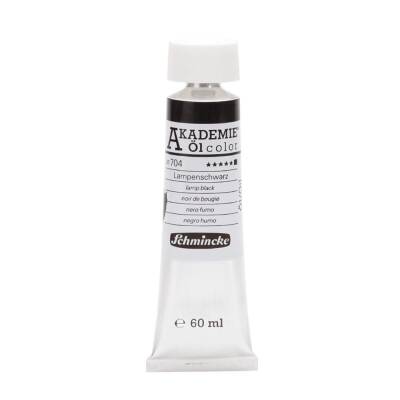 Schmincke Akademie Öl Color Yağlı Boya 60 ml 704 Lamp Black Seri 1 - 1