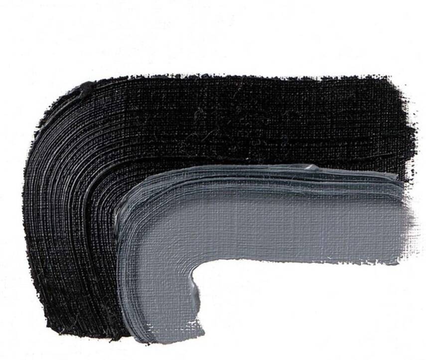 Schmincke Akademie Öl Color Yağlı Boya 60 ml 704 Lamp Black Seri 1 - 2