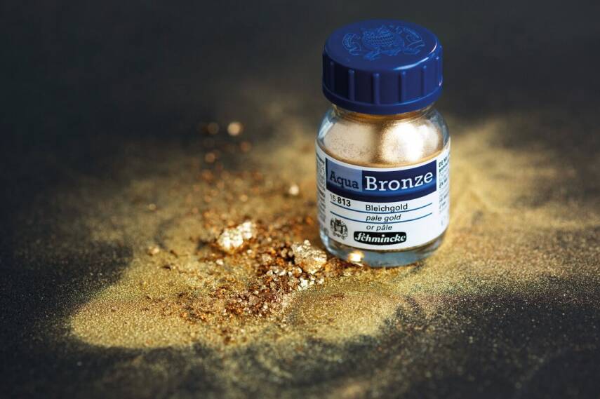Schmincke Aqua Bronze Metallic Watercolor 20 ml - 3