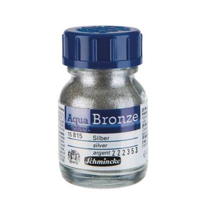 Schmincke Aqua Bronze Watercolor Gilding Pigment 20 ml 815 Silver