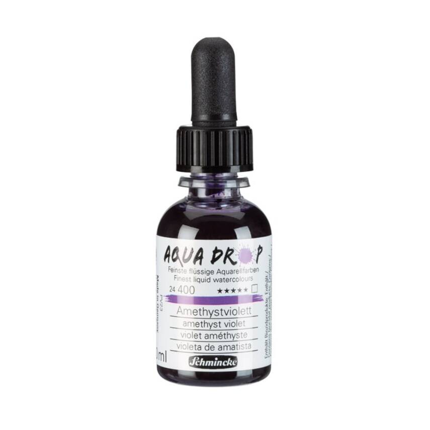 Schmincke Aqua Drop Liquid Watercolor Amethyst Violet 30 ml - 1