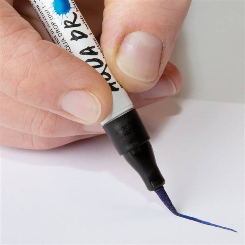 Schmincke Aqua Drop Liquid Watercolor Brush Tip Refillable Pen - 7