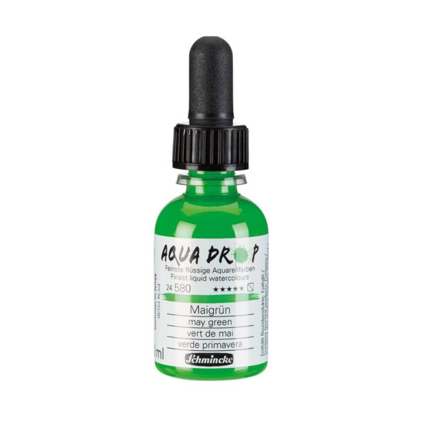 Schmincke Aqua Drop Liquid Watercolor May Green 30 ml - 1