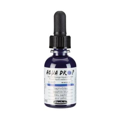 Schmincke Aqua Drop Liquid Watercolor Sapphire Blue 30 ml
