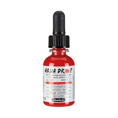 Schmincke Aqua Drop Liquid Watercolour Vermilion Red 30 ml