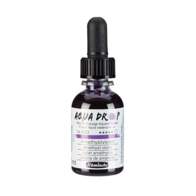 Schmincke Aqua Drop Sıvı Suluboya 30 ml 400 Amethyst Violet - 1