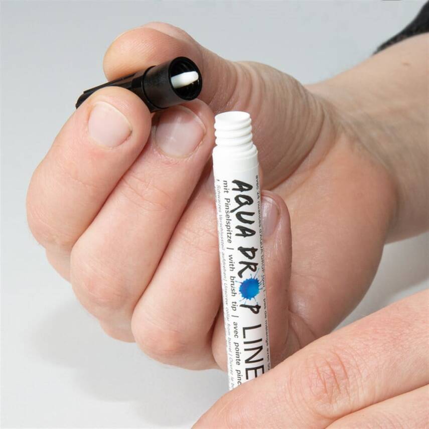 Schmincke Aqua Drop Sıvı Suluboya Fırça Uç Doldurulabilir Kalem - 3