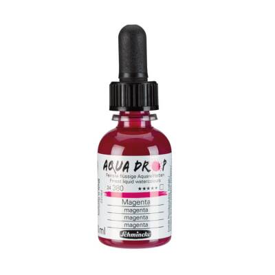 Schmincke Aqua Drop Sıvı Suluboya 30 ml 380 Magenta - 1