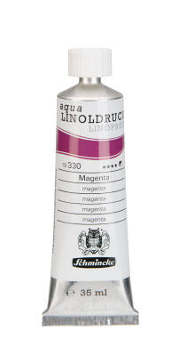 Schmincke Aqua Linol Paint Magenta 35 ml