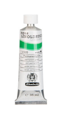 Schmincke Aqua Linol Paint Permanent Green 35 ml