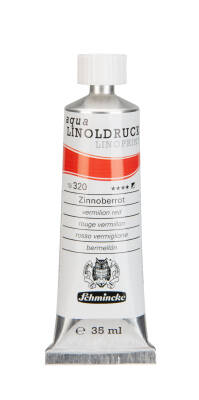 Schmincke Artist Aqua Linol Paint Vermilion Red 35 ml