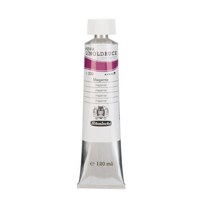 Schmincke Artist Aqua Linol Paint Magenta 120 ml
