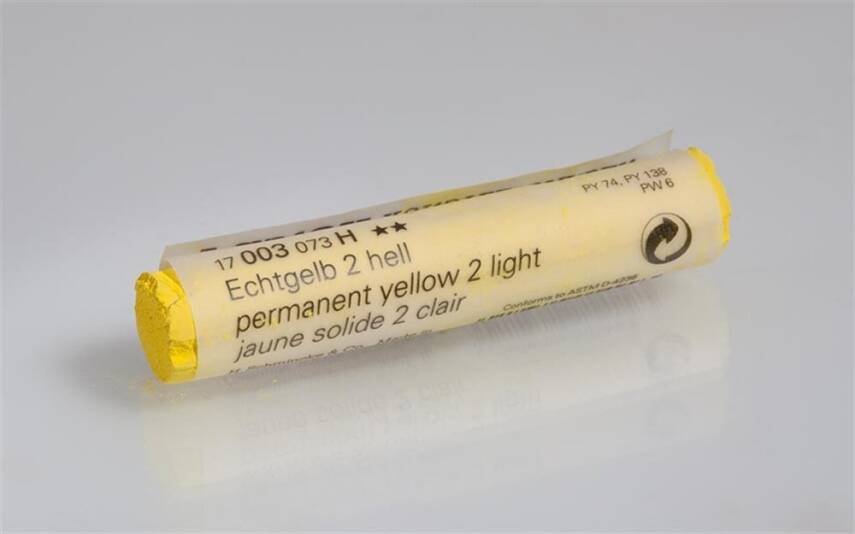 Schmincke Artist Soft Pastel 003 H Permanent Yellow 2 Light - 1