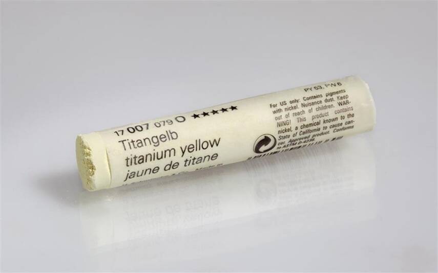 Schmincke Artist Soft Pastel 007 O Titanium Yellow - 1