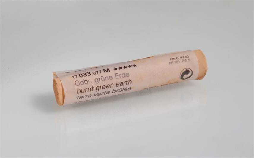 Schmincke Artist Soft Pastel 033 M Burnt Green Earth - 1