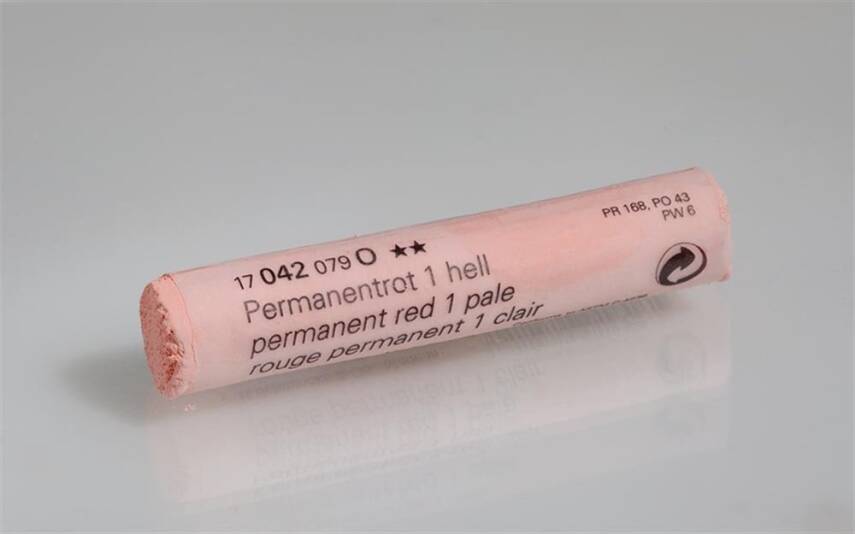 Schmincke Artist Soft Pastel 042 O Permanent Red 1 Pale - 1