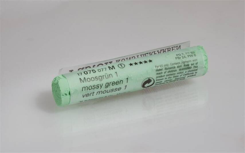 Schmincke Artist Soft Pastel 075 M Mossy Green 1 - 1