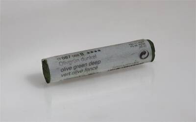 Schmincke Artist Soft Pastel 087 B Olive Green Deep