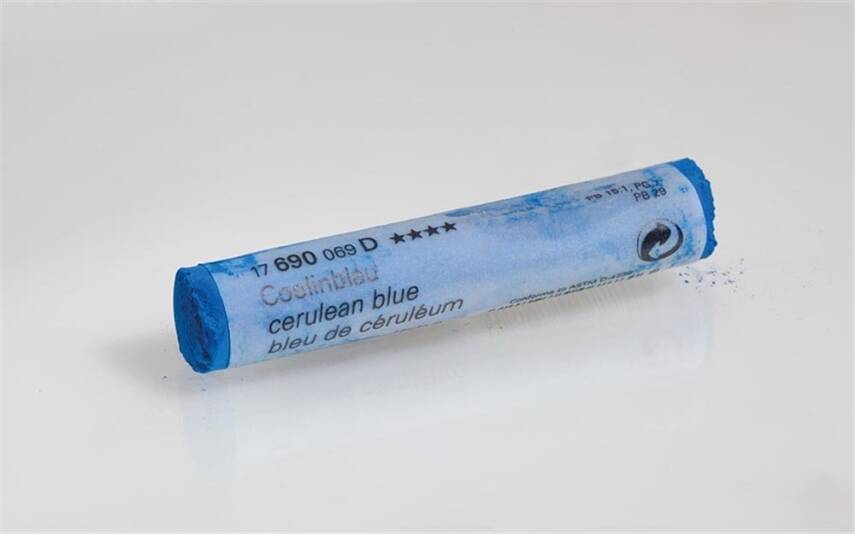 Schmincke Artist Soft Pastel 690 D Cerulean Blue - 3