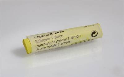 Schmincke Artist Soft Pastel Boya 002 B Permanent Yellow 1 Lemon