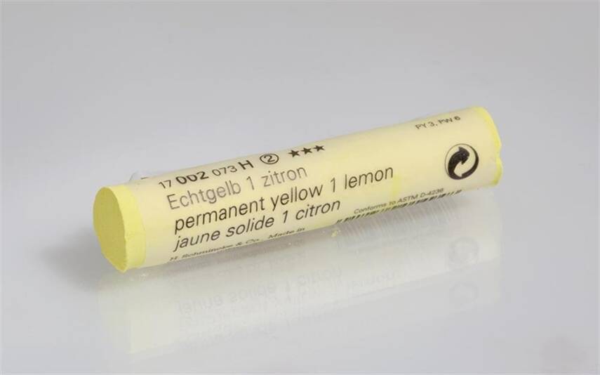 Schmincke Artist Soft Pastel Boya 002 H Permanent Yellow 1 Lemon - 1